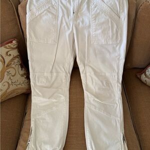 Frame Denim Women's Cream Ankle Jeans